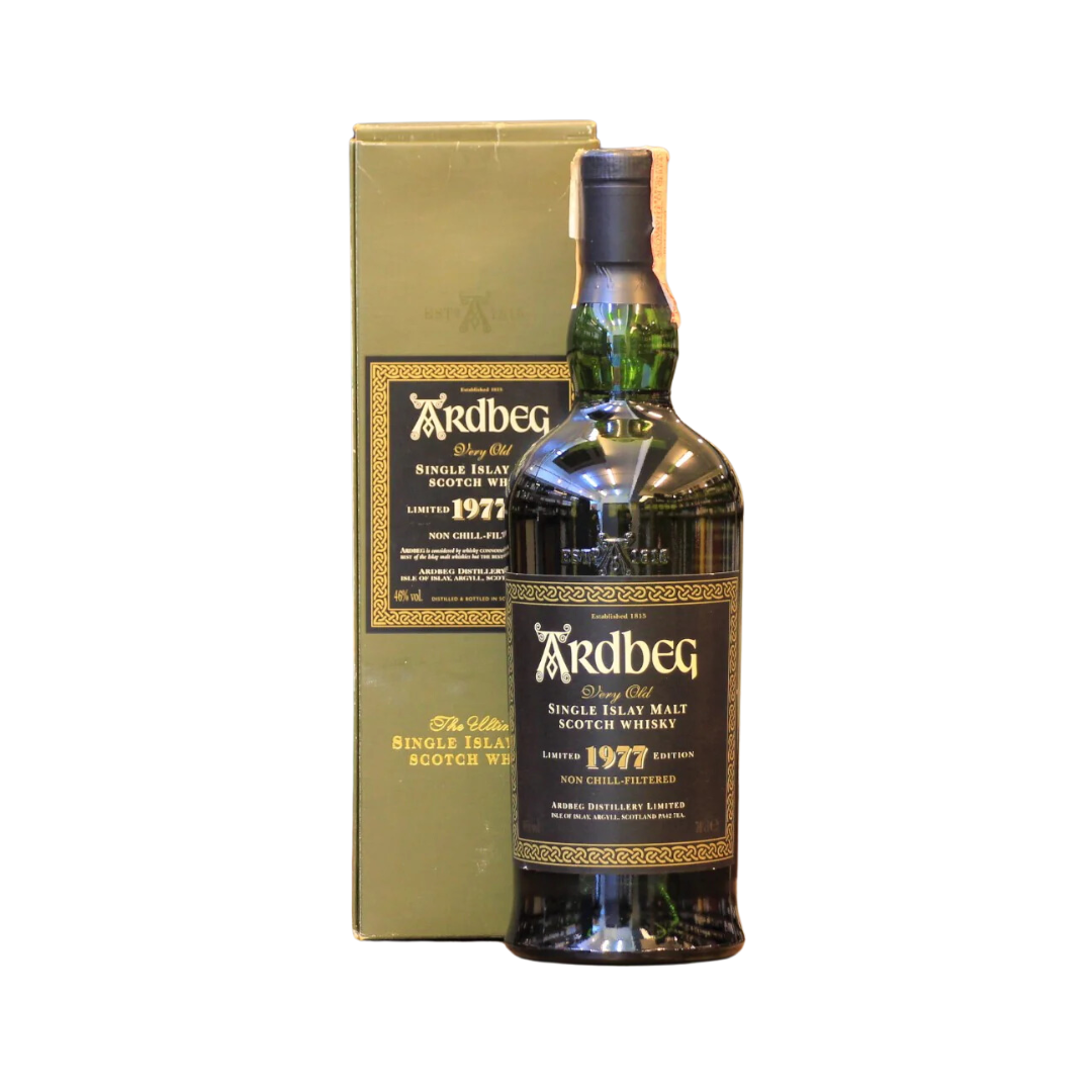 Ardbeg 1977 Vintage Limited Edition (Old Bottling) Single Malt Ardbeg 1977 Vintage Limited Edition (Old Bottling) Single Malt