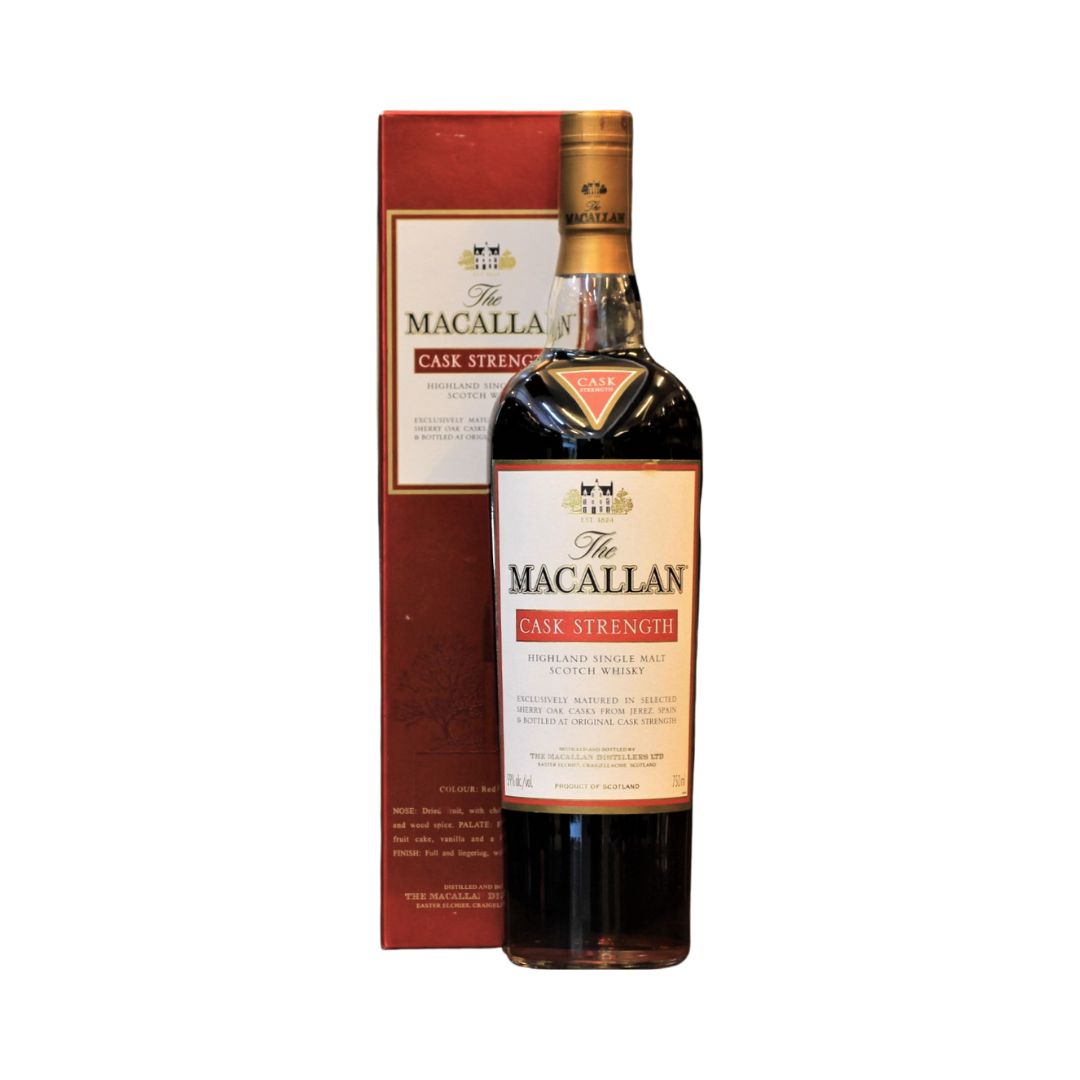 Macallan Cask Strength (Old Bottling) Scotch Single Malt Whisky