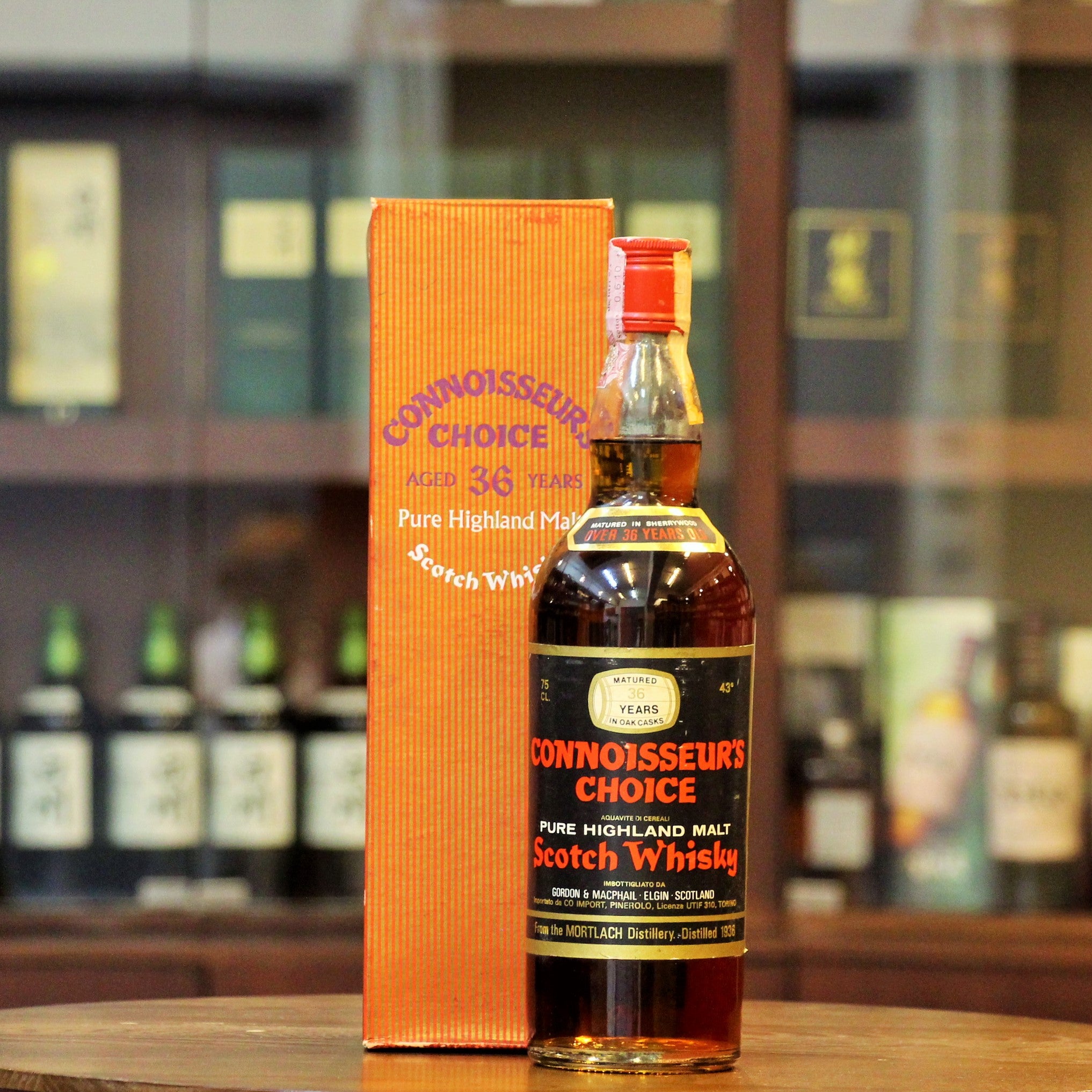 Mortlach 1936 Gordon & MacPhail Connoisseur’s Choice 36 Year Old Single Malt Scotch Whisky