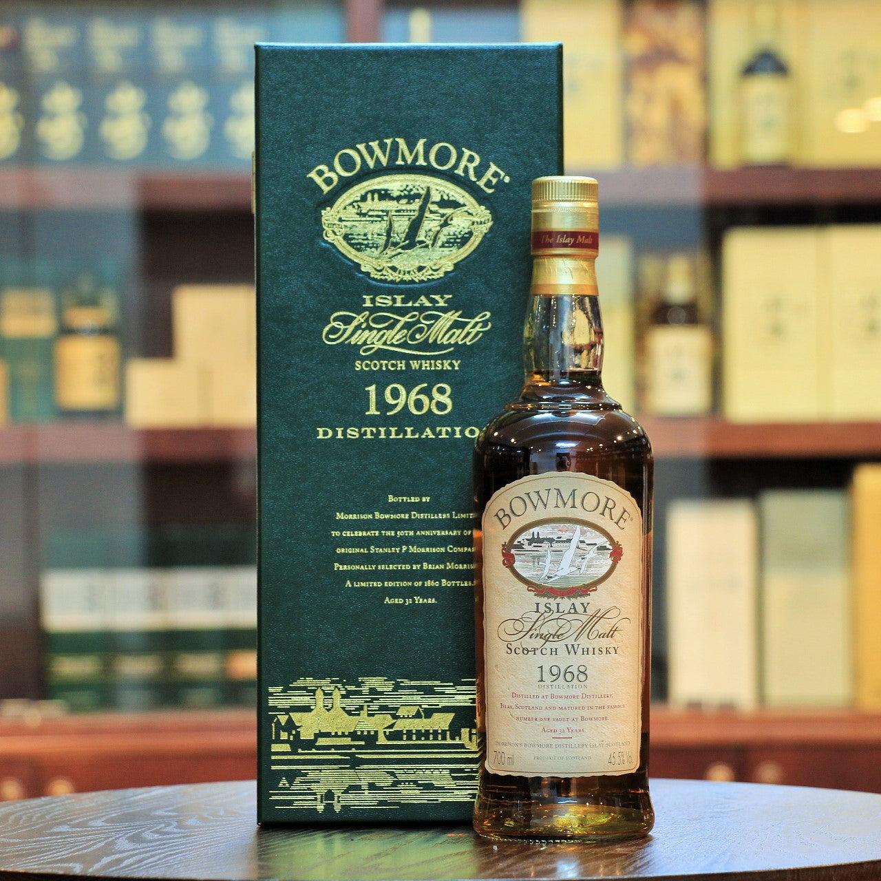 Bowmore Rare and Collector Item Single malt Whisky from Whisky & Spirits Ship Hong Kong