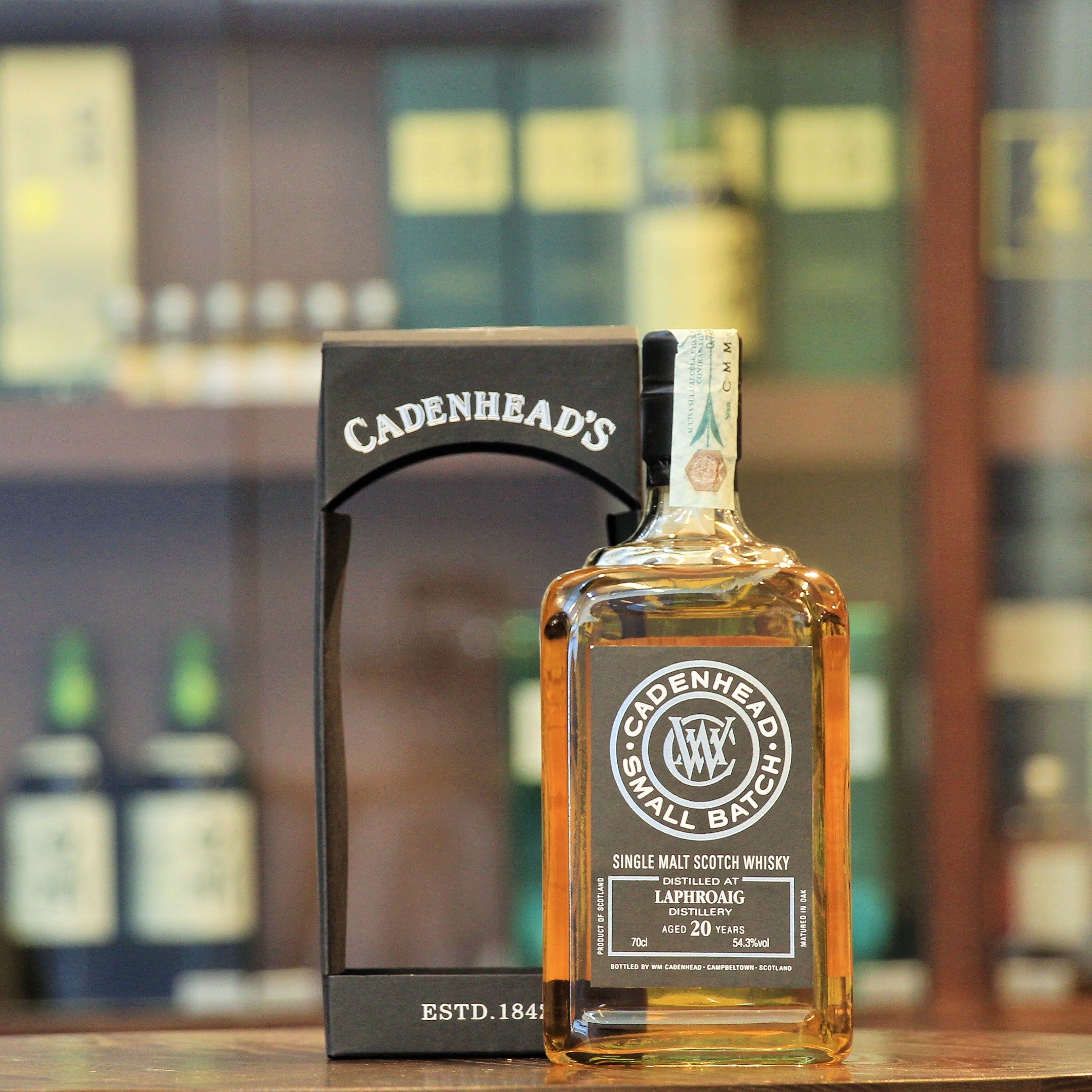 Laphroaig 20 Years Cask Strength Single Malt Scotch Whisky by Cadenheads