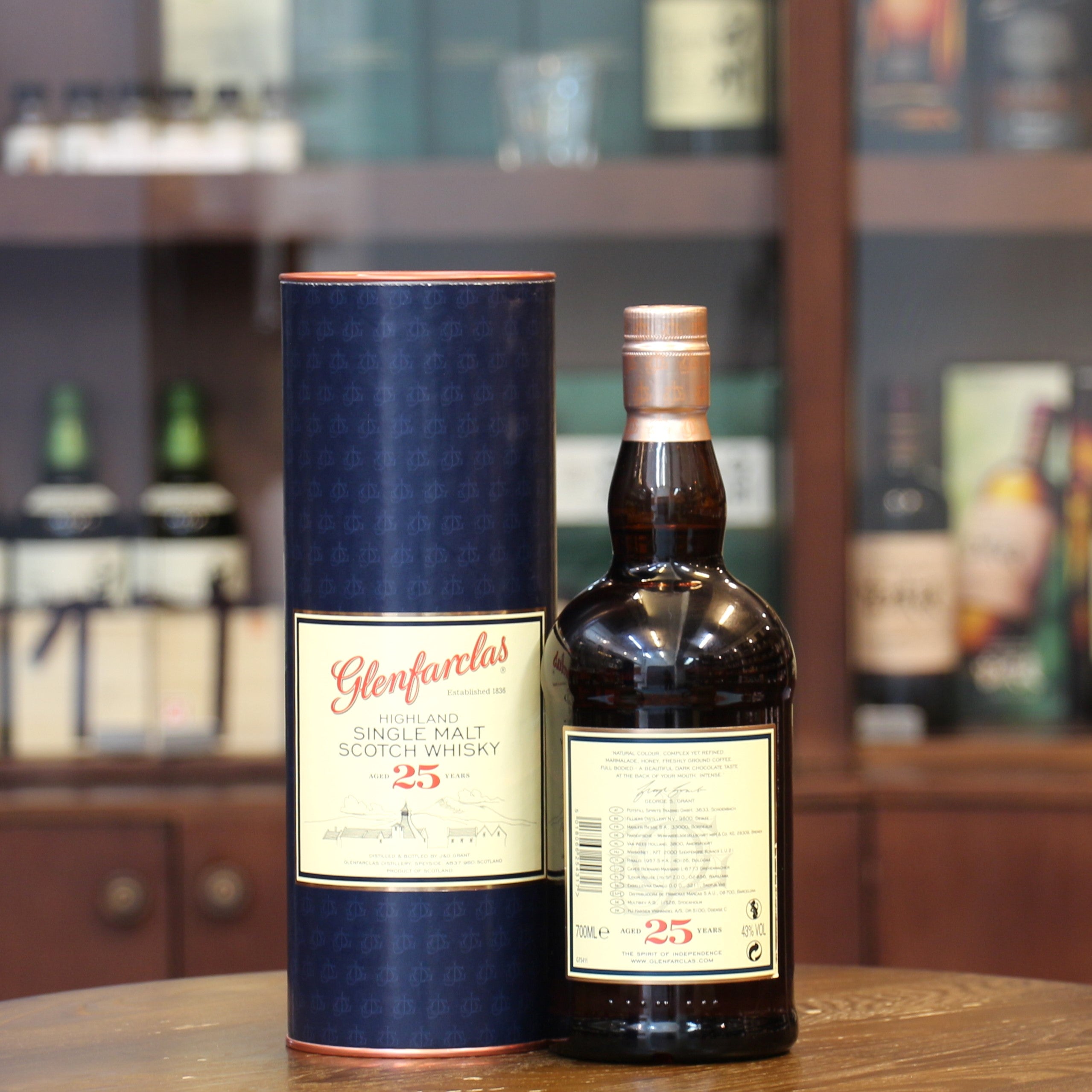 Glenfarclas 25 Years Single Malt Scotch Whisky (2021 Release) - 0
