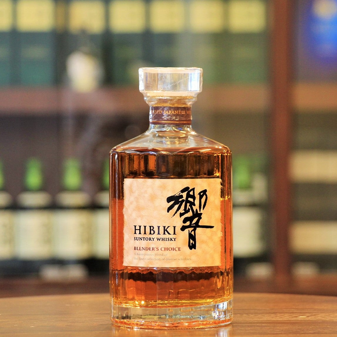 Released around September 2018, soon after the Hibiki 17 was discontinued, this is rumoured to/believed to be the 'replacement". A harmonious blend of Japanese malt and grain whiskies from Yamazaki, Hakushu and Chita presented in the traditional Hibiki 24 faceted bottle and aged between 12 and 30 years with an average age of around 15 years. No Box is Available.