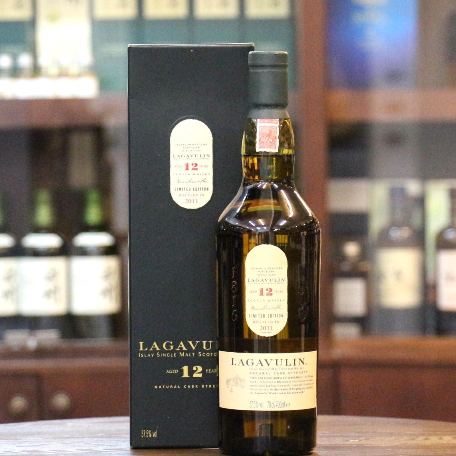 Lagavulin 12 Years Old Cask Strength 2011 Release Single Malt Scotch Whisky