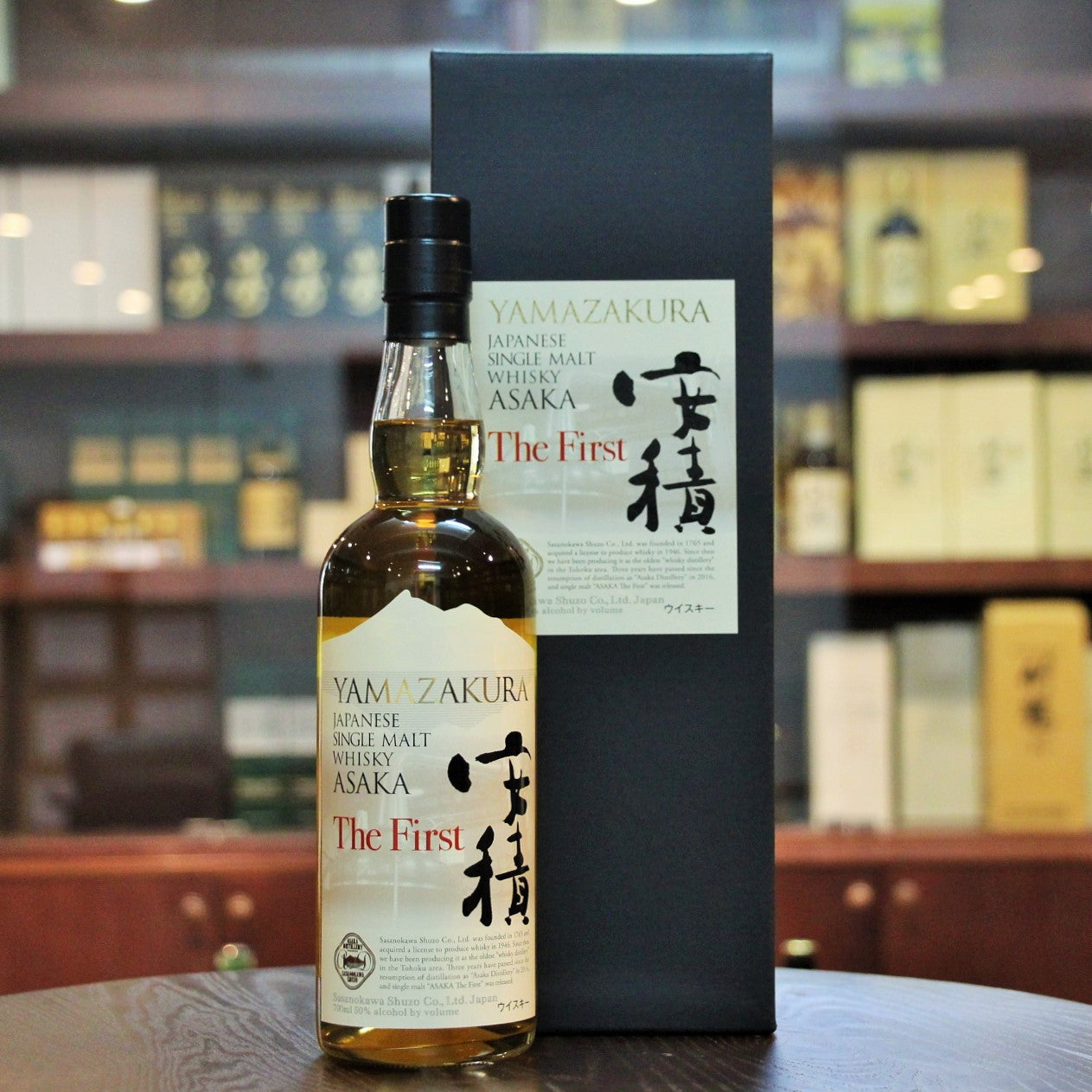 The First limited Edition and collectible whisky from the Asaka Distillery from Sasanokawa Shuzo in Japan. A Japanese Single Malt Whisky available on Mizunara The Shop Hong Kong
