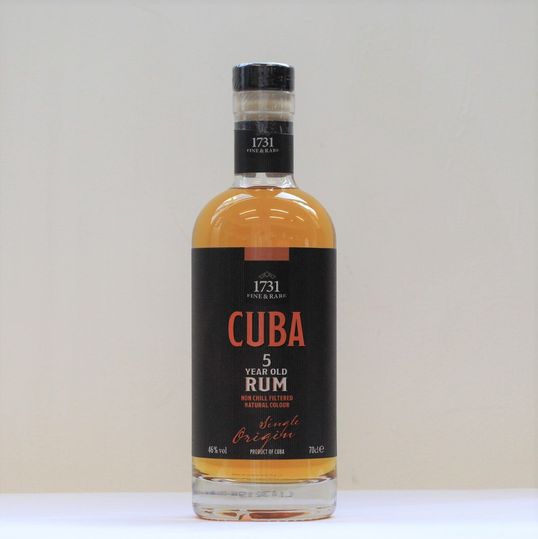 1731 Fine & Rare CUBA 5-Year-Old Rum