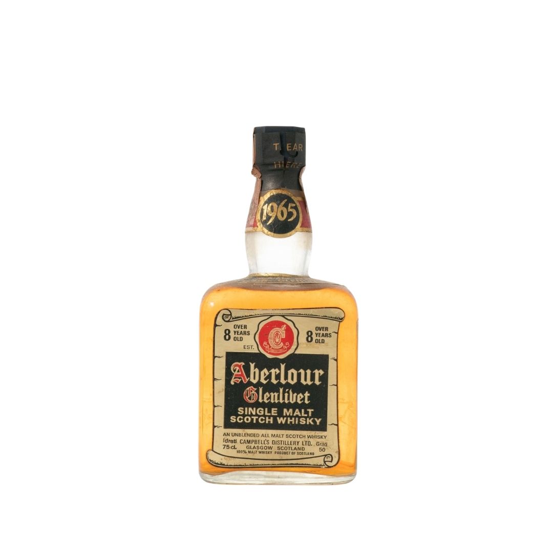 Aberlour-Glenlivet Over 8 Years Old 1965 Vintage Single Malt Scotch Whisky