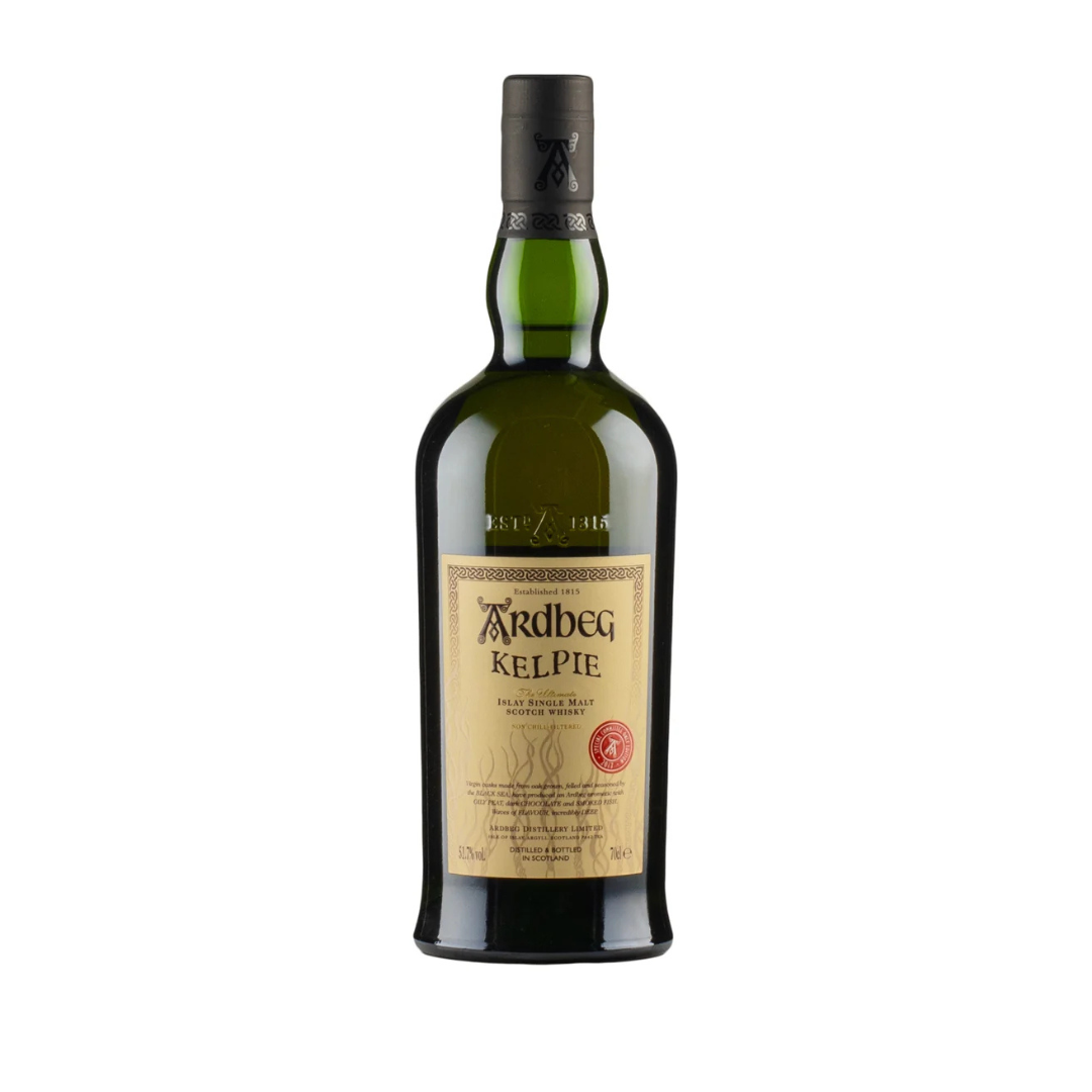 The Ardbeg Kelpie Committee Release is a limited edition Islay single malt scotch whisky launched in March 2017 exclusively for members of the Ardbeg Committee. Matured in a combination of virgin Black Sea oak casks (sourced from the Adyghe Republic in Russia) and traditional ex-bourbon barrels.&nbsp; This Ardbeg release has been named after the "kelpie," a mythical water-shaping spirit of the deep ocean.&nbsp;

&nbsp;The Committee Release is bottled at the higher strength of 51.7% ABV at Mizunara The Shop 