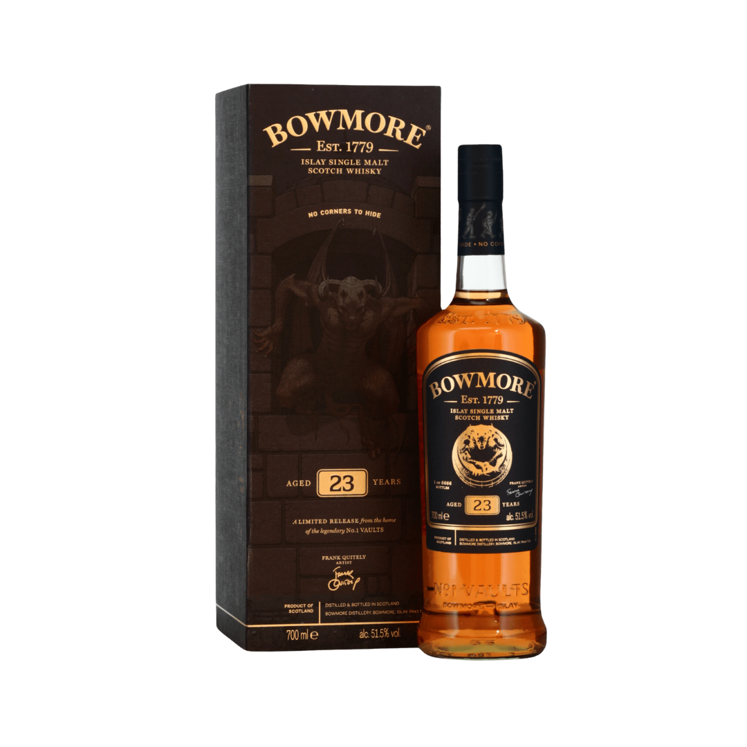 シングルモルトウイスキー　ボウモア23年　No Corners To Hide Bowmore - 23 Year Old + 32 Year Old (No Corners To Hide) 2 x 70cl