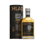 Bruichladdich Bere Barley 2008 Unpeated Islay Single Malt Scotch Whisky 700ml – golden spirit with black presentation tube, Islay grown Dunlossit Estate Bere Barley, non-chill filtered | 布萊迪古大麥2008 艾雷島單一麥芽蘇格蘭威士忌 非冷凝過濾 黑色圓筒禮盒