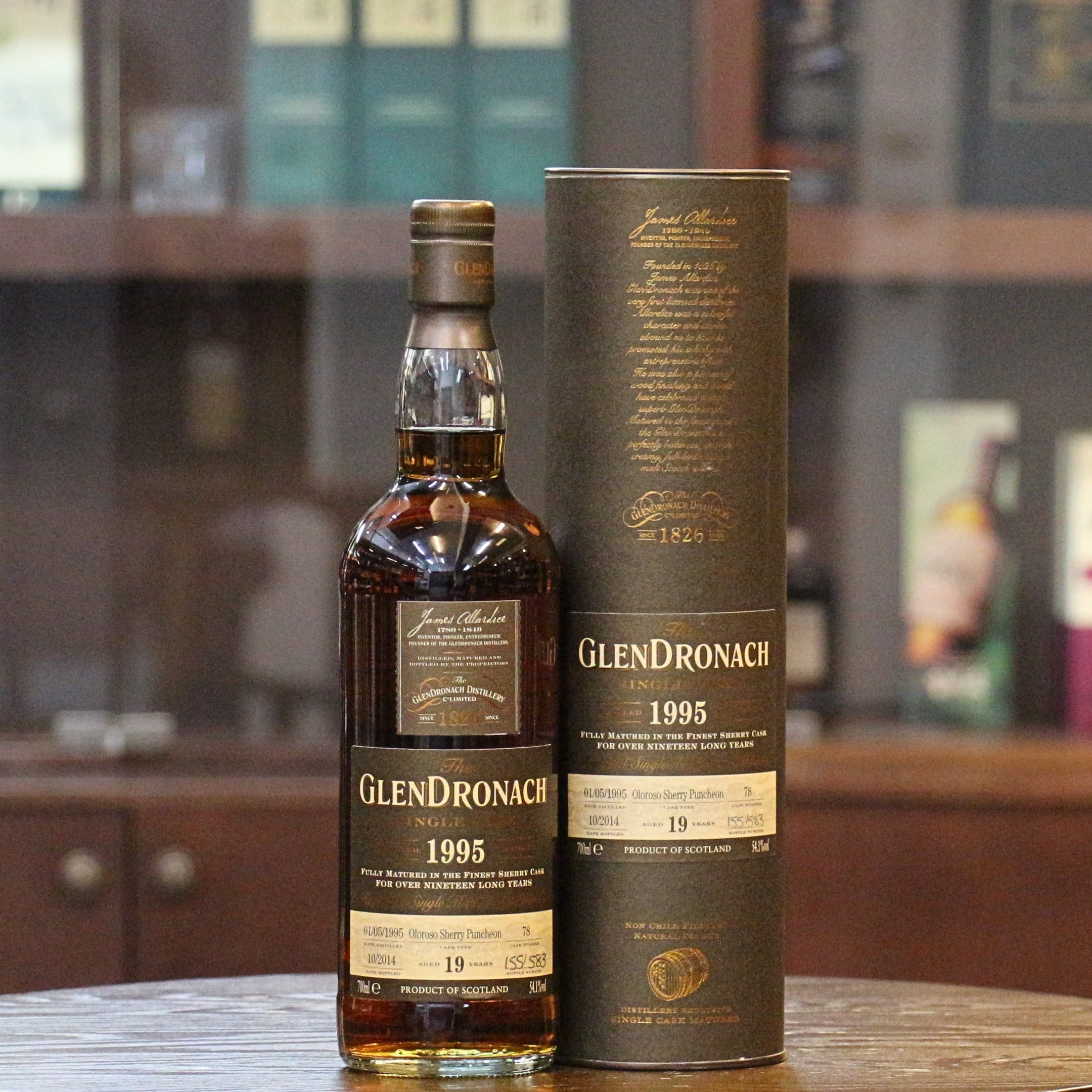 Glendronach 1995 19 year old | Scotland | Highlands | Sherry Cask | Single Malt Whisky