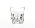Kagami Crystal Whisky Rock Glass Model T9852-1914 – handcrafted Japanese lead-free crystal old fashioned glass with intricate cut pattern, made in Japan, 日本製 | 鏡水晶威士忌岩石杯 T9852-1914型 日本製 手工切割水晶玻璃