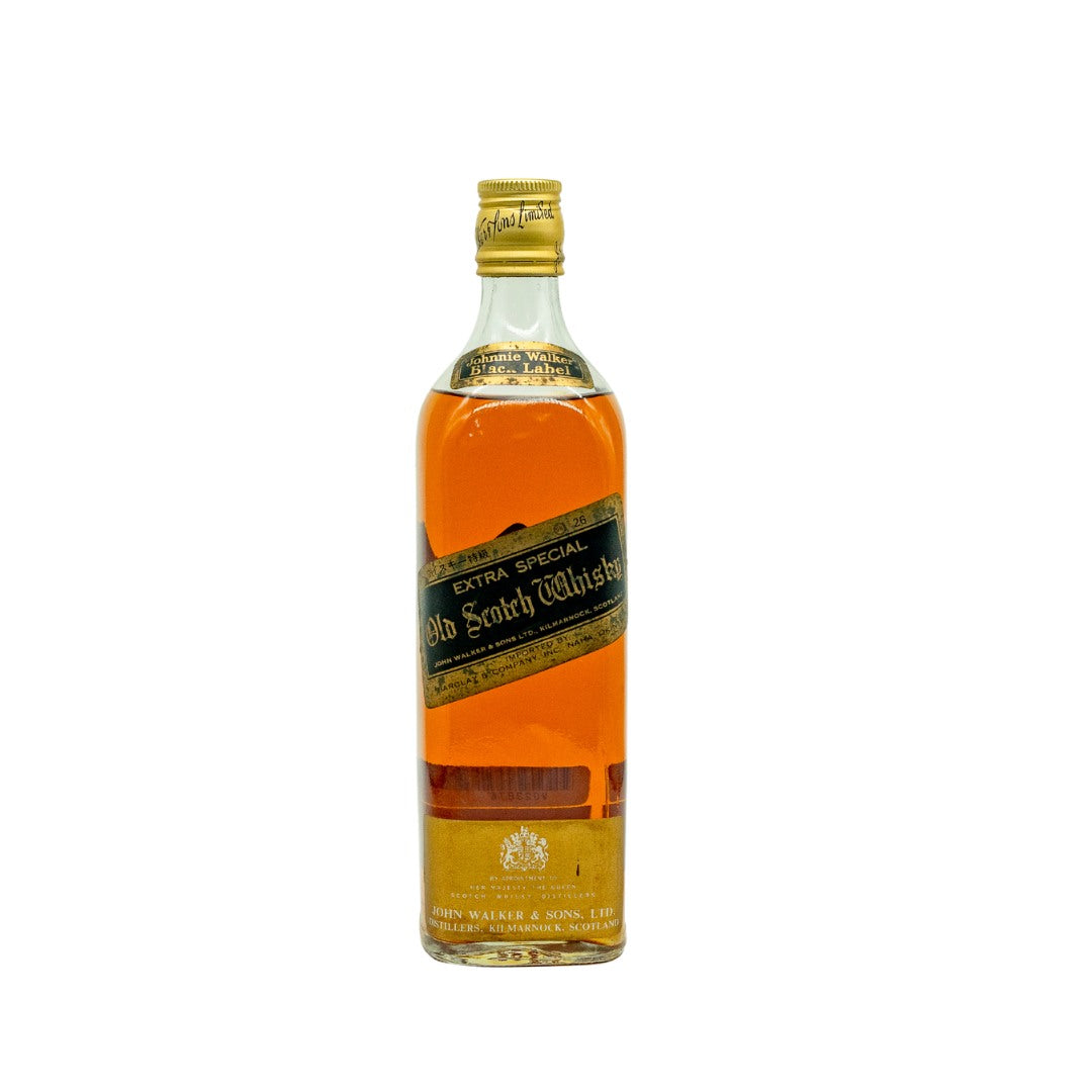 Johnnie Walker Black Label "Extra Special" 1970's Release Scotch Whisky
