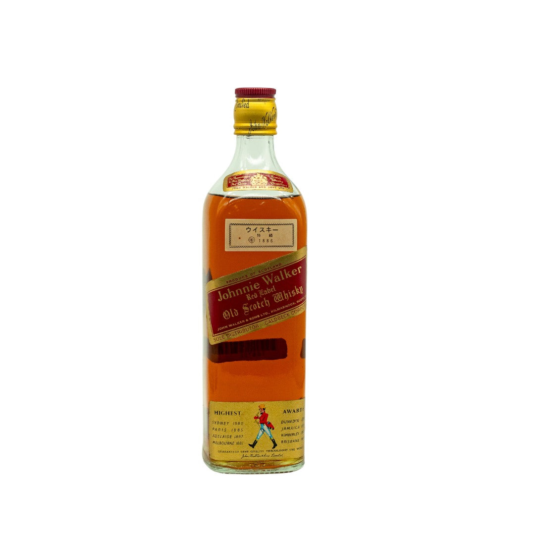 Johnnie Walker Red Label 1970's Old Scotch Whisky(Old Bottling）