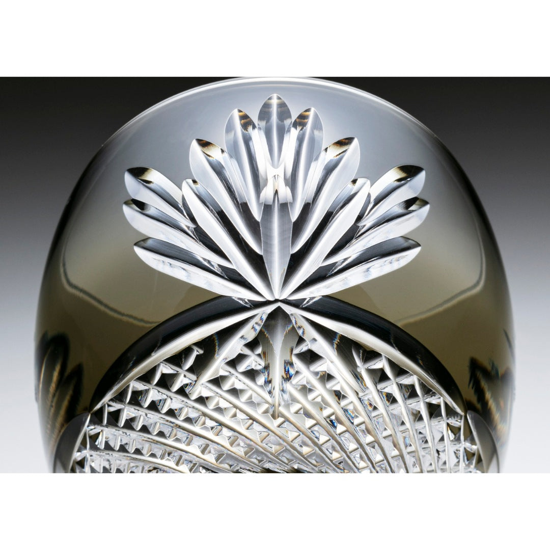 Kagami Crystal Whisky & Shochu Rock Glass (Made in Japan) Model T727-2763BLK Edo Kiriko