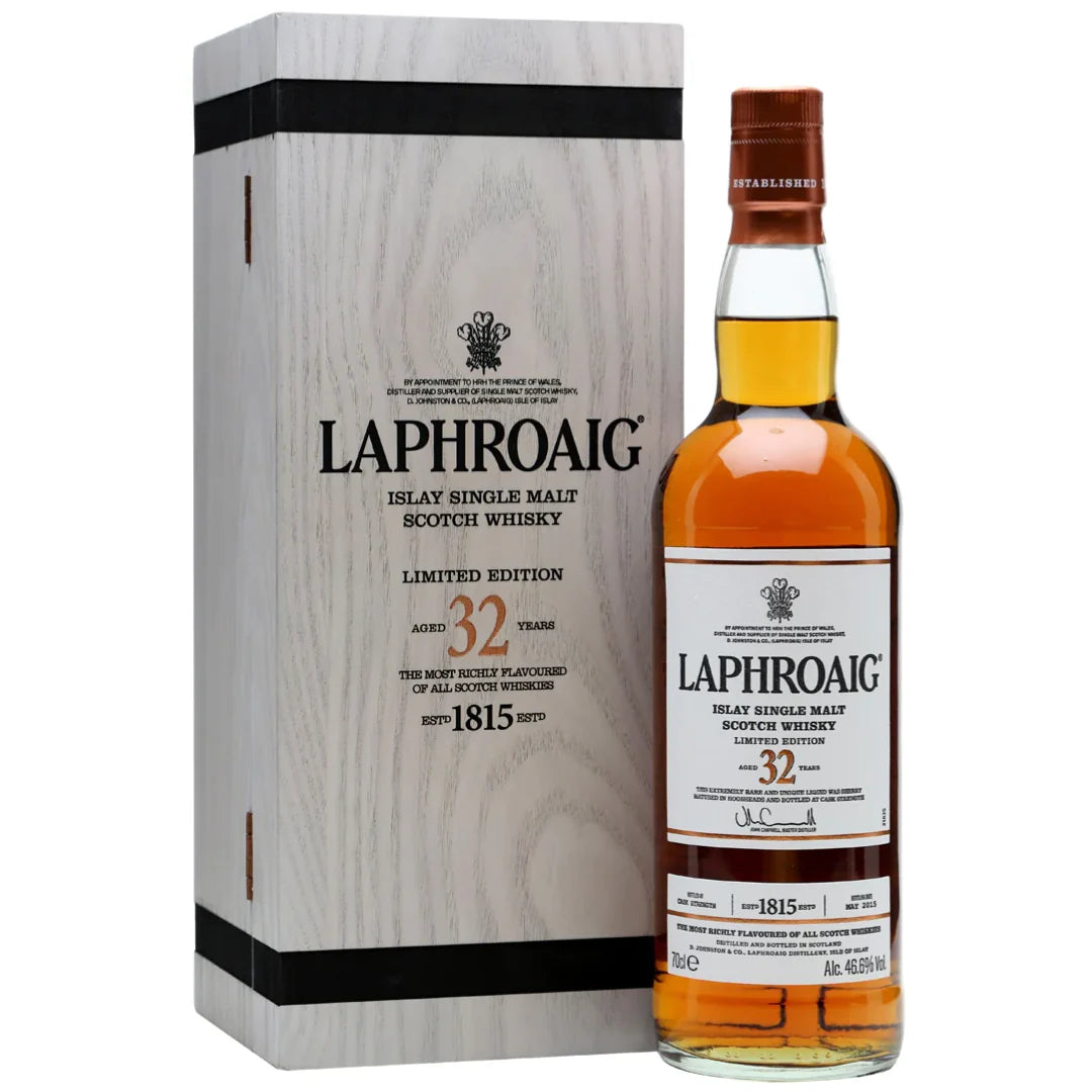 Laphroaig 32 Years 200th Anniversary Limited Edition Islay Single Malt Scotch Whisky