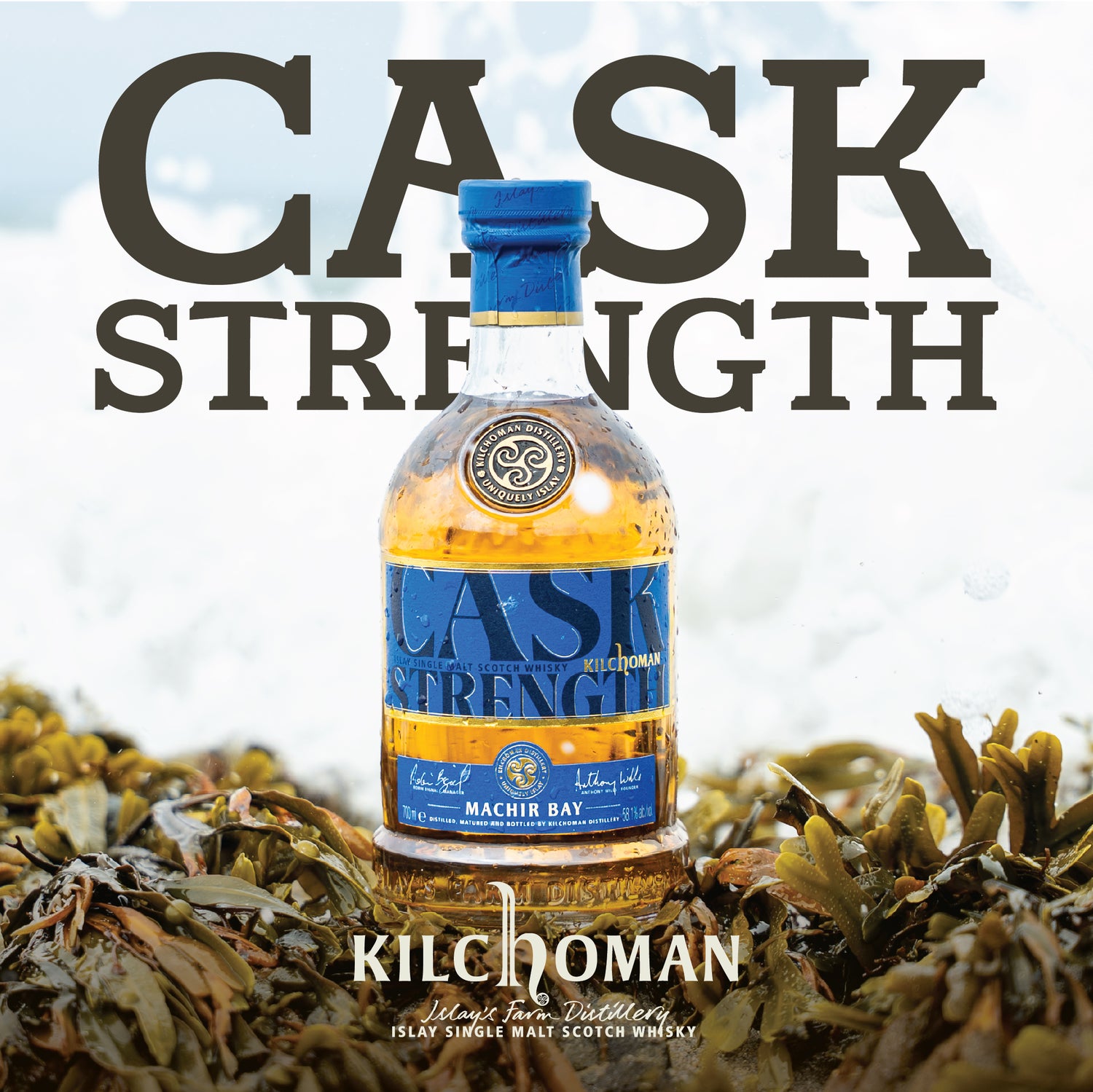 Kilchoman Machir Bay Cask Strength 2025 is a limited-edition, higher-proof version of Machir Bay Islay single malt. It is bottled at full cask strength rather than the regular 46% ABV, designed to deliver&nbsp;more intense coastal peat smoke.&nbsp;

Kilchoman Founder Anthony Wills wrote: “One of my favourite whiskies we have released, it has everything I love about Kilchoman spirit, with a little extra punch. There will be a lot of happy Kilchoman fans seeing the Machir Bay Cask Strength back on shelves.”