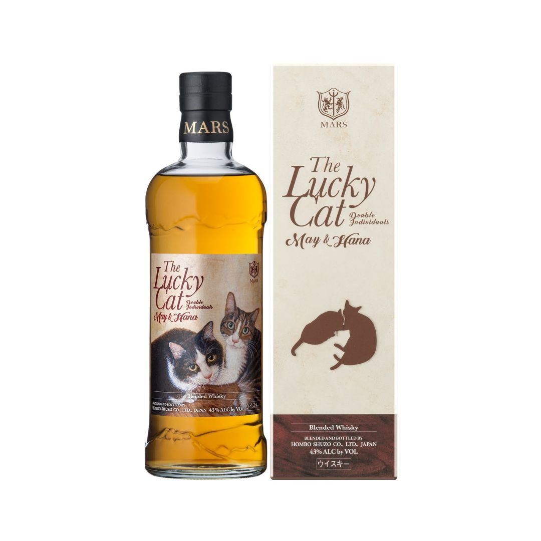 MARS Lucky Cat Double Individuals May & Hana Japanese Whisky