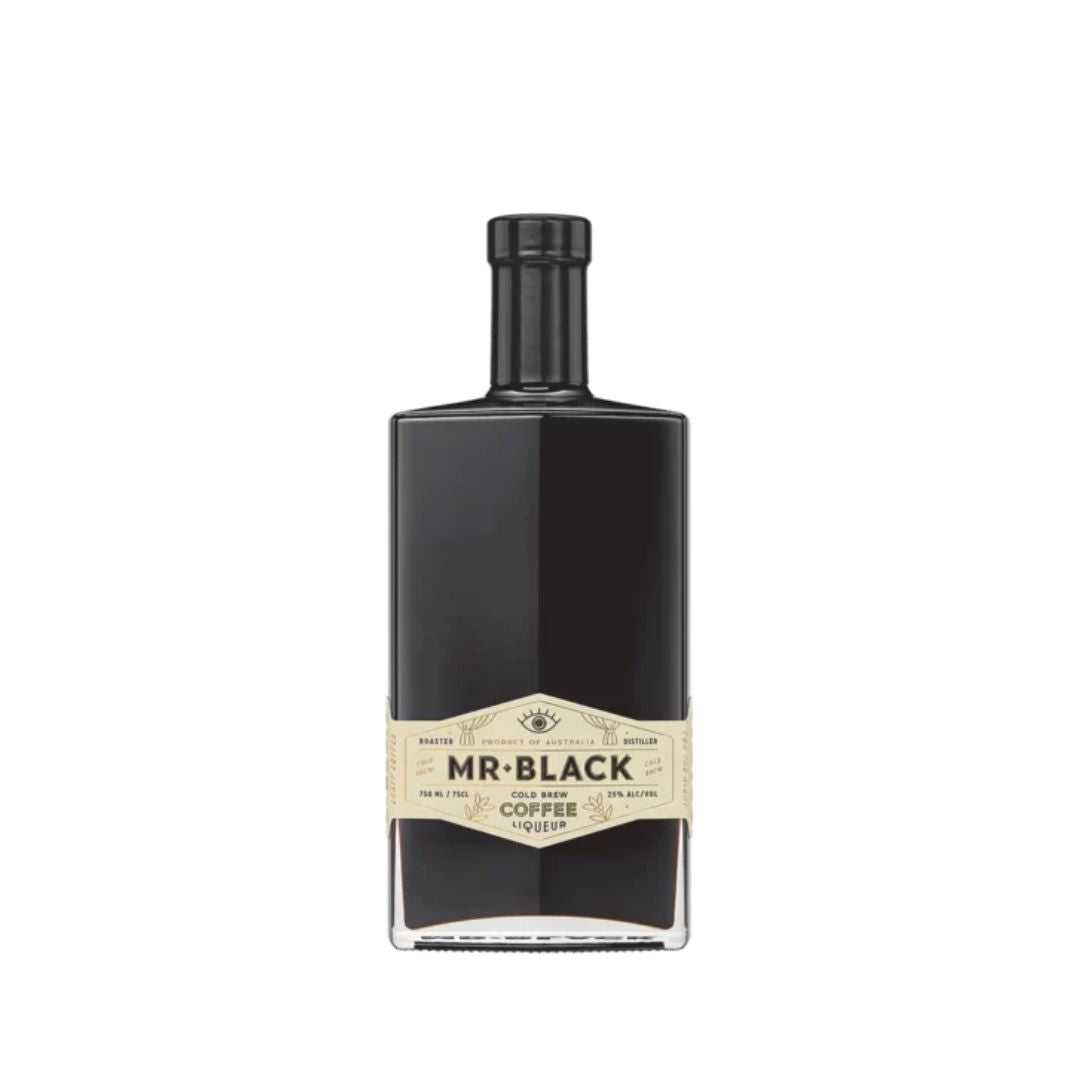 Mr Black Coffee Liqueur is an Australian-made cold brew coffee liqueur known for its rich and intense coffee flavor. It is crafted using specialty-grade 100% Arabica coffee beans sourced from top coffee-growing regions such as Colombia, Kenya, Papua New Guinea, Colombia, and Ethiopia. The coffee is cold brewed to preserve complex coffee aromas and then blended with a neutral wheat spirit and a touch of cane sugar.