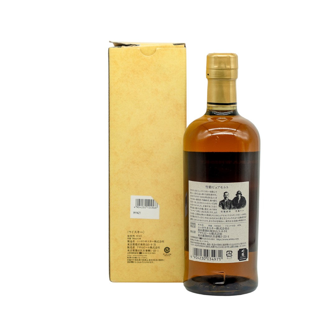 ニッカ 竹鶴 ピュアモルト ジャパニーズウイスキー（旧ラベルボトル