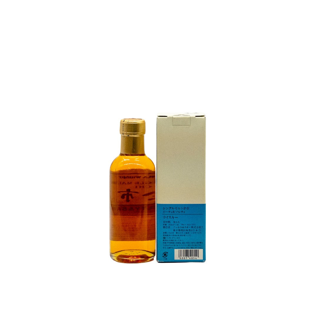 Nikka Distillery exclusive limited editions from Yoichi Distillery, “Peaty &amp; Salty” is one of three single‑malt expressions in the Key Malt Series, alongside Sherry &amp; Sweety and Woody &amp; Vanillic. The series is designed to highlight distinct “core styles” of Nikka’s raw spirit, and “Peaty &amp; Salty” delivers a bold, heavily peated, maritime‑driven whisky with a pronounced salty, coastal edge and intense peat‑smoke character.

This is a 180 ml size bottling, released as a distillery‑exclusive or