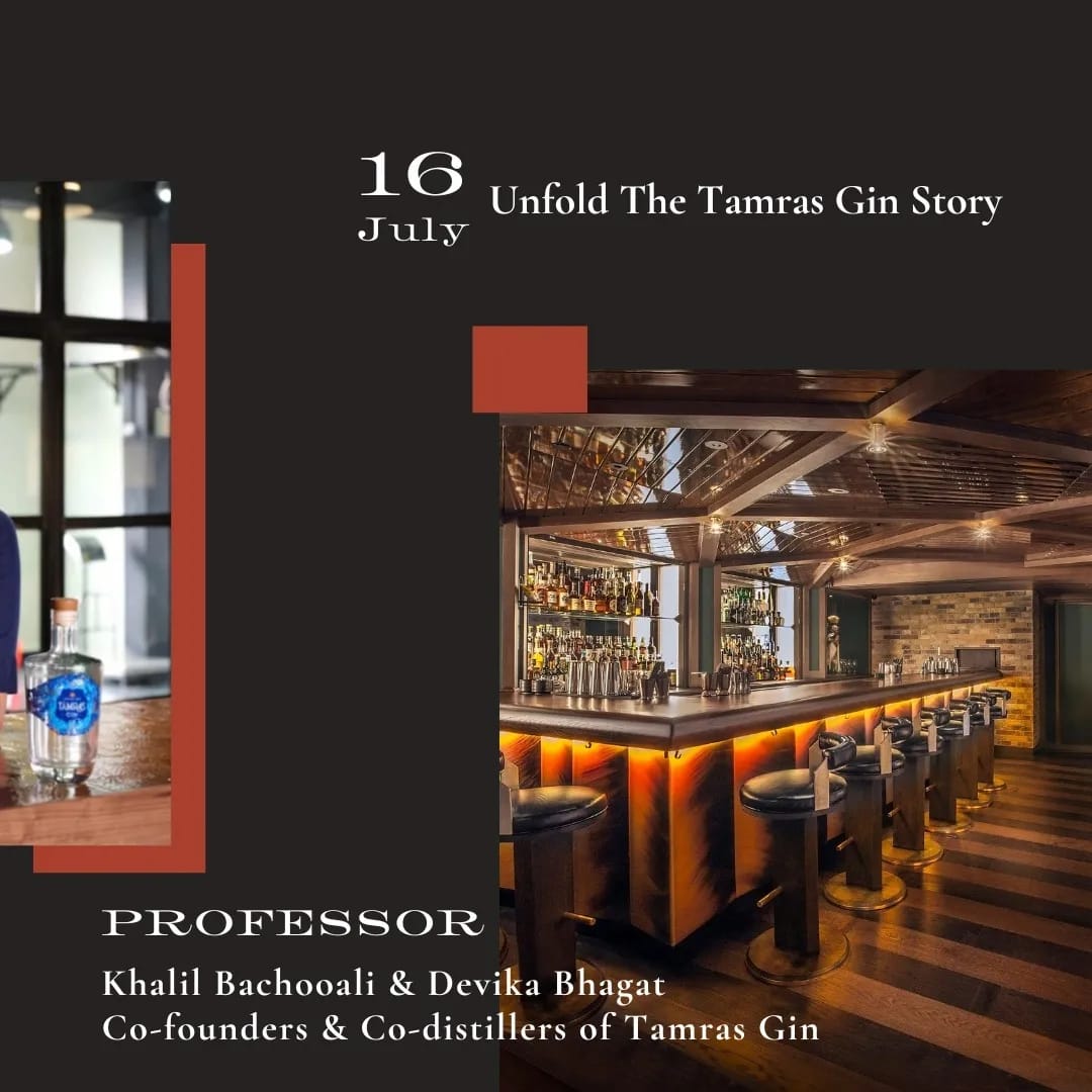 "Unfold The Tamras Gin Story" Masterclass with The Founder at PDT's Sunday School (July 16th, 4pm-6pm)