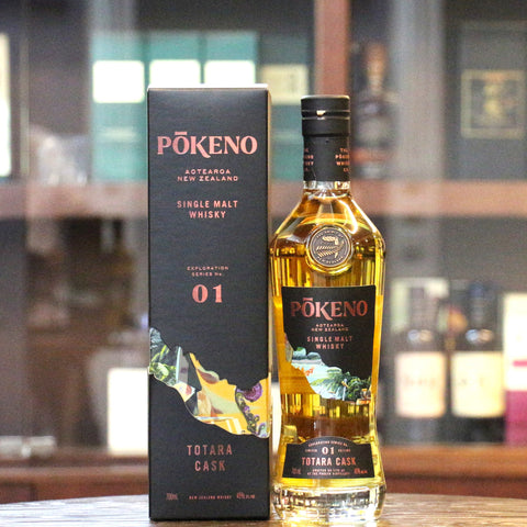 Pōkeno Exploration Series Totara Cask Finish New Zealand Single Malt Whisky - 0
