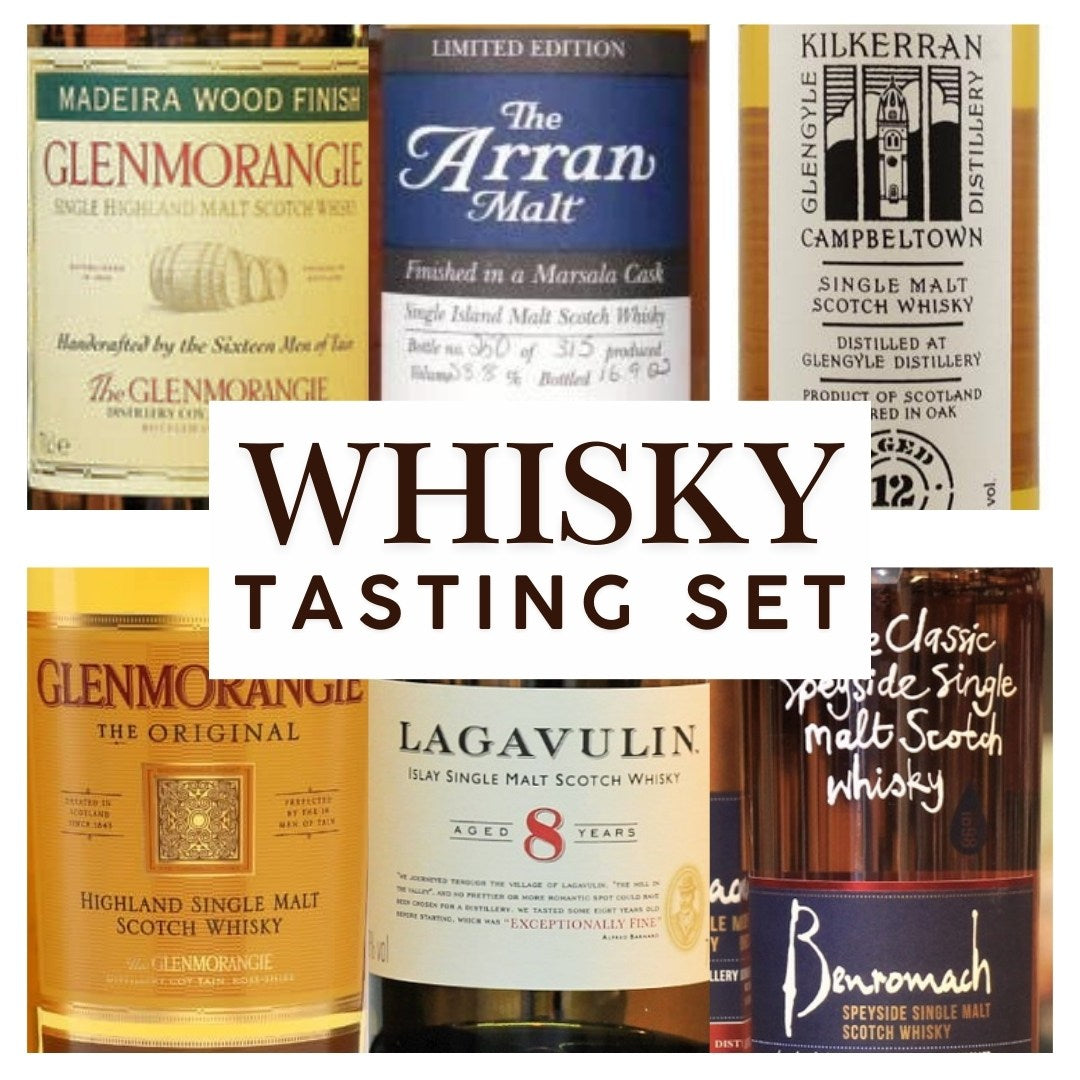  This special whisky tasting gift set offers a curated selection of six unique single malts, each showcasing unique maturation styles and regional character. From classic expressions to rare wood-finished editions, this set provides an immersive journey through the layered complexities and exquisite craftsmanship of premium Scotch whiskies and beyond.
