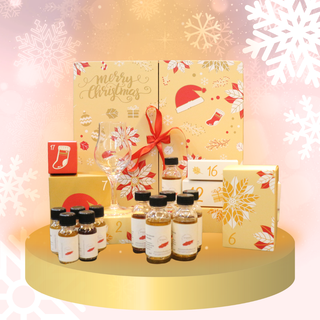 "Around the World in 24 Days" Whiskies Advent Calendar Set B