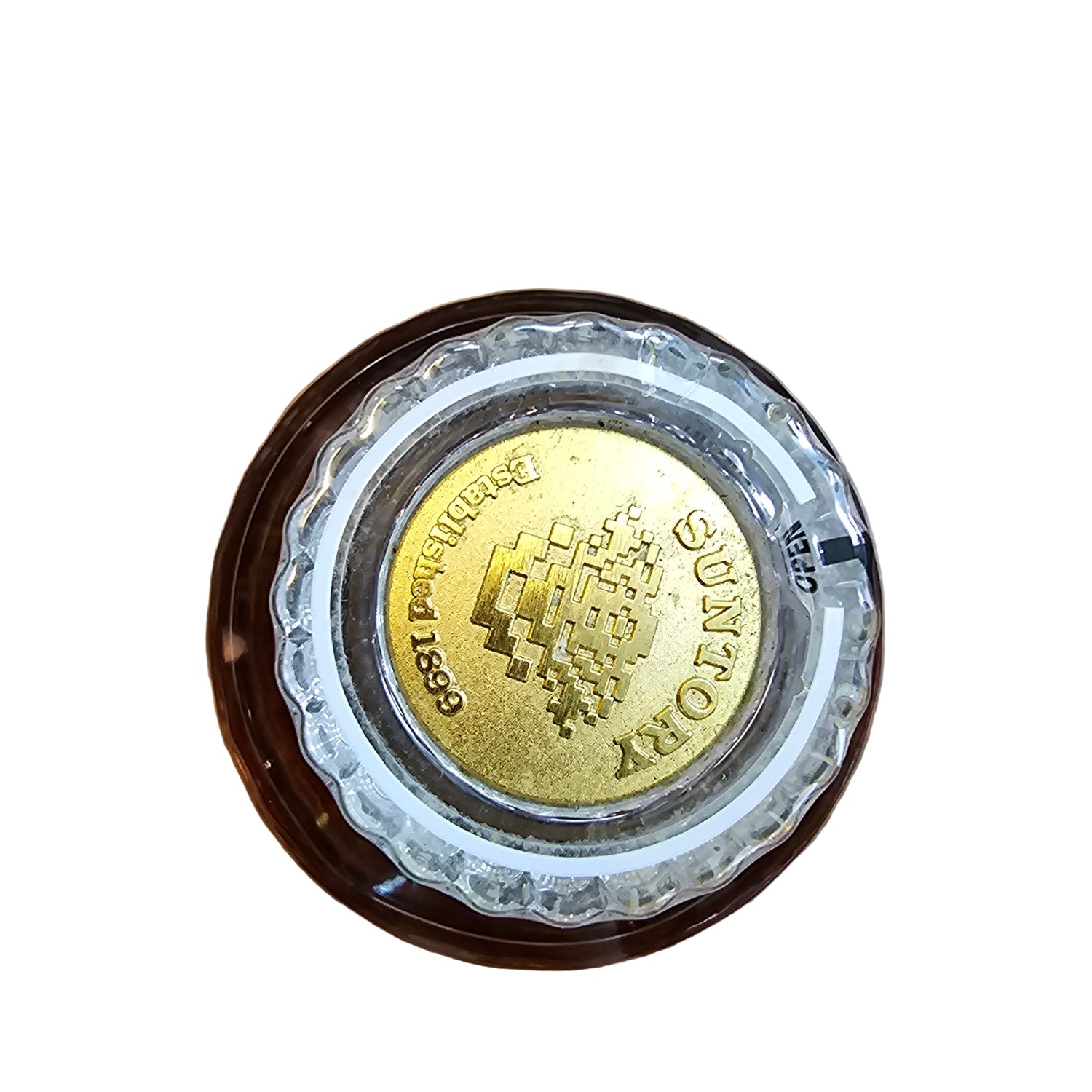 Hibiki 21 Year Old 1990s (Flower Crest Gold Cap) Japanese Blended Whisky Numbered Bottle