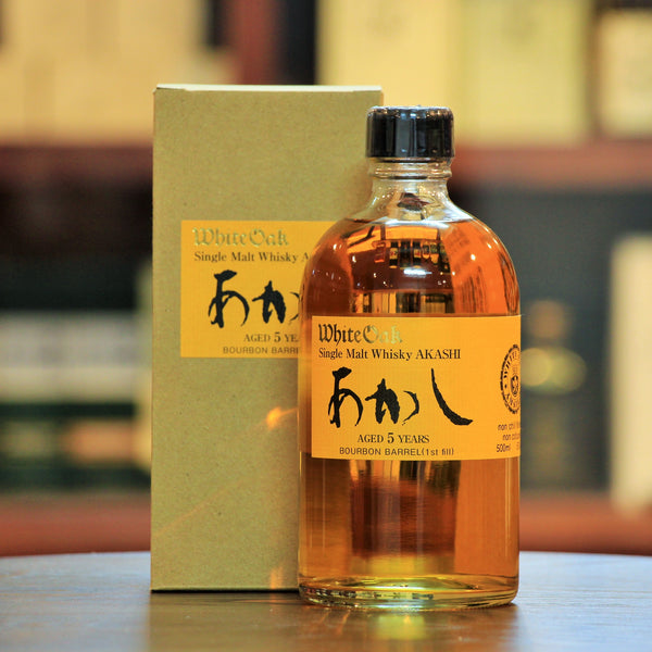 Akashi White Oak 5 Years Old Single Malt Japanese Whisky - 1