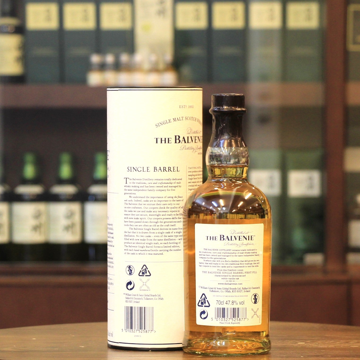 Balvenie 12 Years Old Single Barrel Single Malt Scotch Whisky