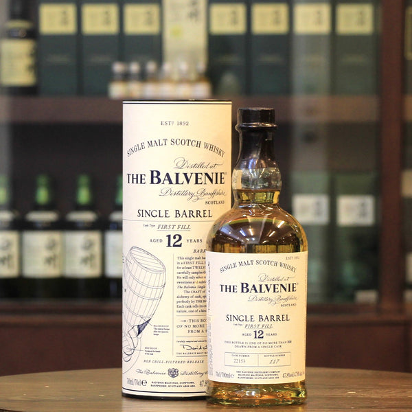 The Balvenie 12 years old single barrel scotch whisky - 1