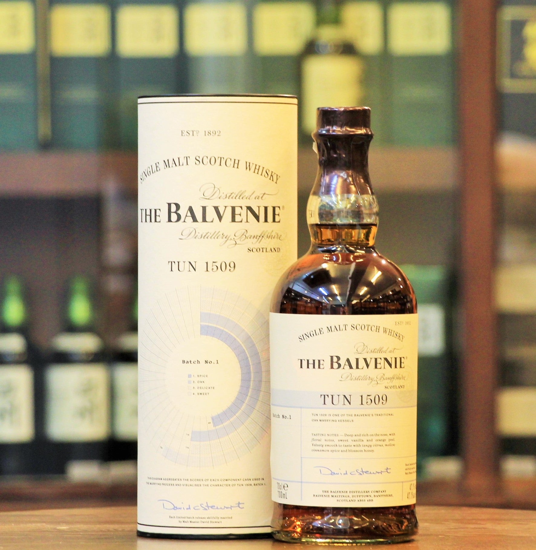 Balvenie Tun 1509 第 1 批單一麥芽蘇格蘭威士忌 2014 年發布