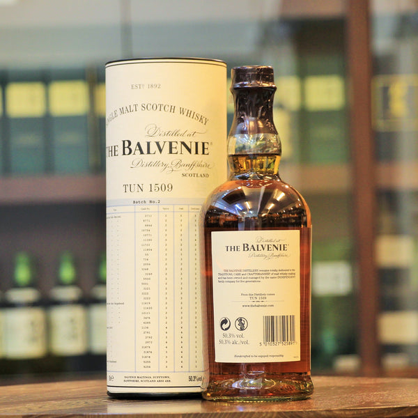 Balvenie Tun 1509 Batch No. 2 Single Malt Scotch Whisky 2015 Release - 2
