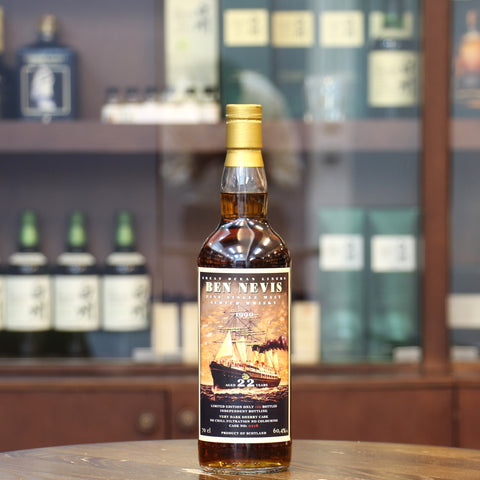 本尼維斯山 1990 年單桶 22 年高地單一麥芽蘇格蘭威士忌