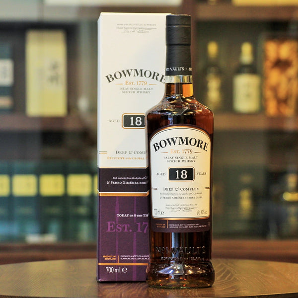 Bowmore 18 Years Old "Deep & Complex"  Scotch Single Malt Whisky - 1