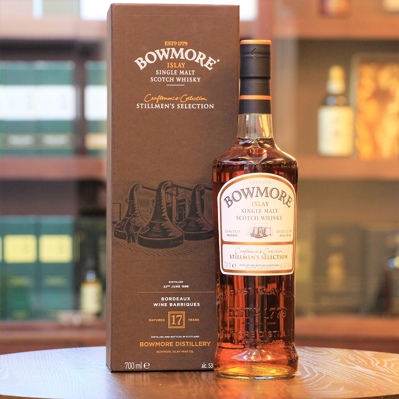 Bowmore 17 Years Old 1998 Stillmen's Selection Scotch Single Malt Whisky