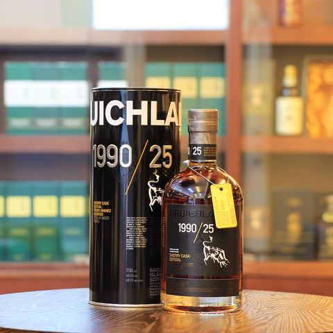 Bruichladdich 25y 1990/2015, Scotch Single Malt Whisky, Islay, Sherry Cask Edition, Limited Editon, Non Peated.