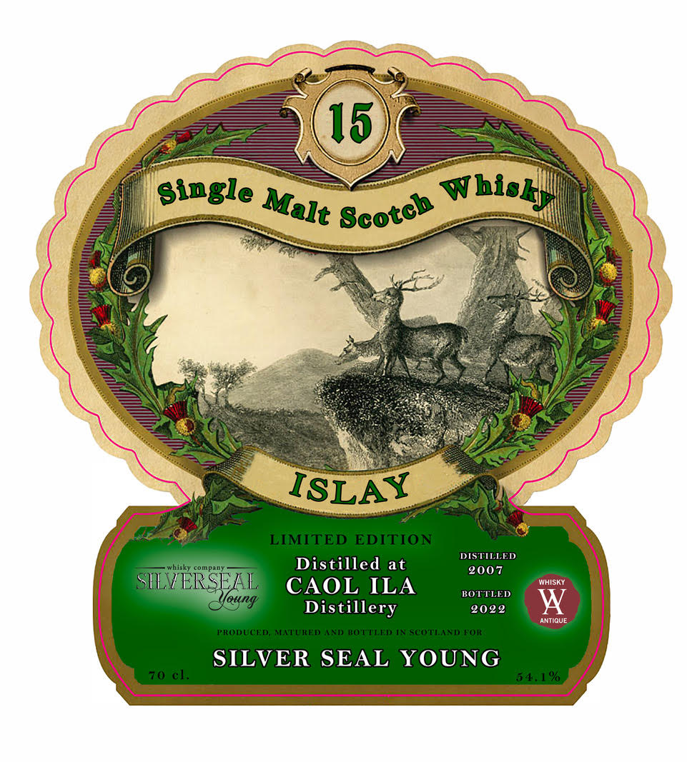Silver Seal Caol Ila 15 Years Old Single Cask Single Malt Scotch Whisky