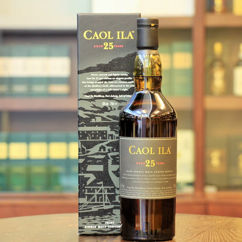 Caol Ila 25 years old scotch single malt whisky available on Mizunara The Shop HK