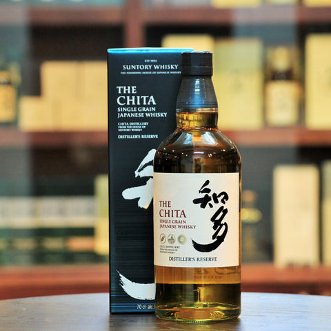 The Chita Grain Single Grain Whisky NAS, Combining a variety of cask matured grain whisky distilled at the Chita Distillery of Suntory, which produces grain whisky. A great choice to enter into the world of whisky.