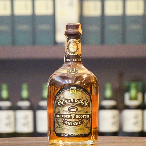 Chivas Regal 12 Years Old 1970s -1980s 1 Litre Blended Scotch Whisky - 1