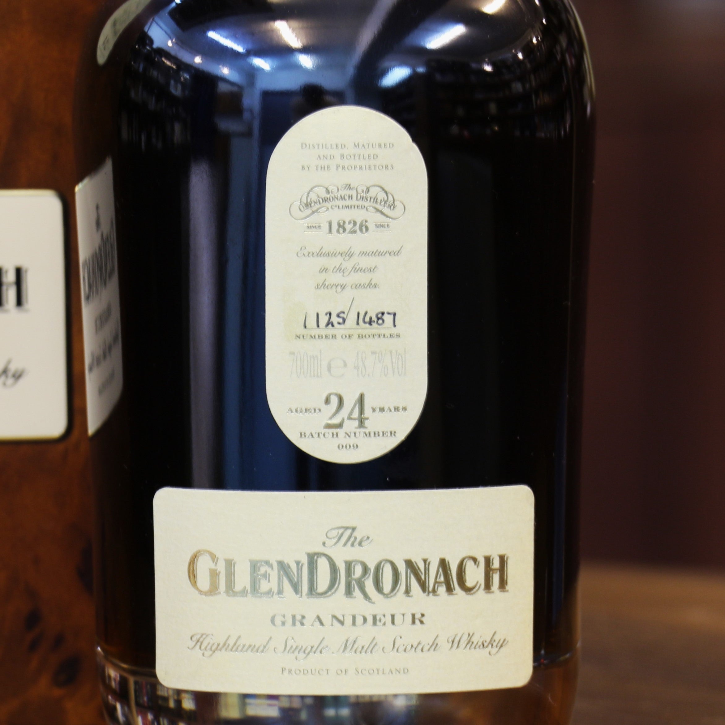 GlenDronach Grandeur 24 Years Batch 9 Single Malt Scotch Whisky