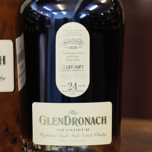 GlenDronach Grandeur 24 Years Batch 9 Single Malt Scotch Whisky - 4