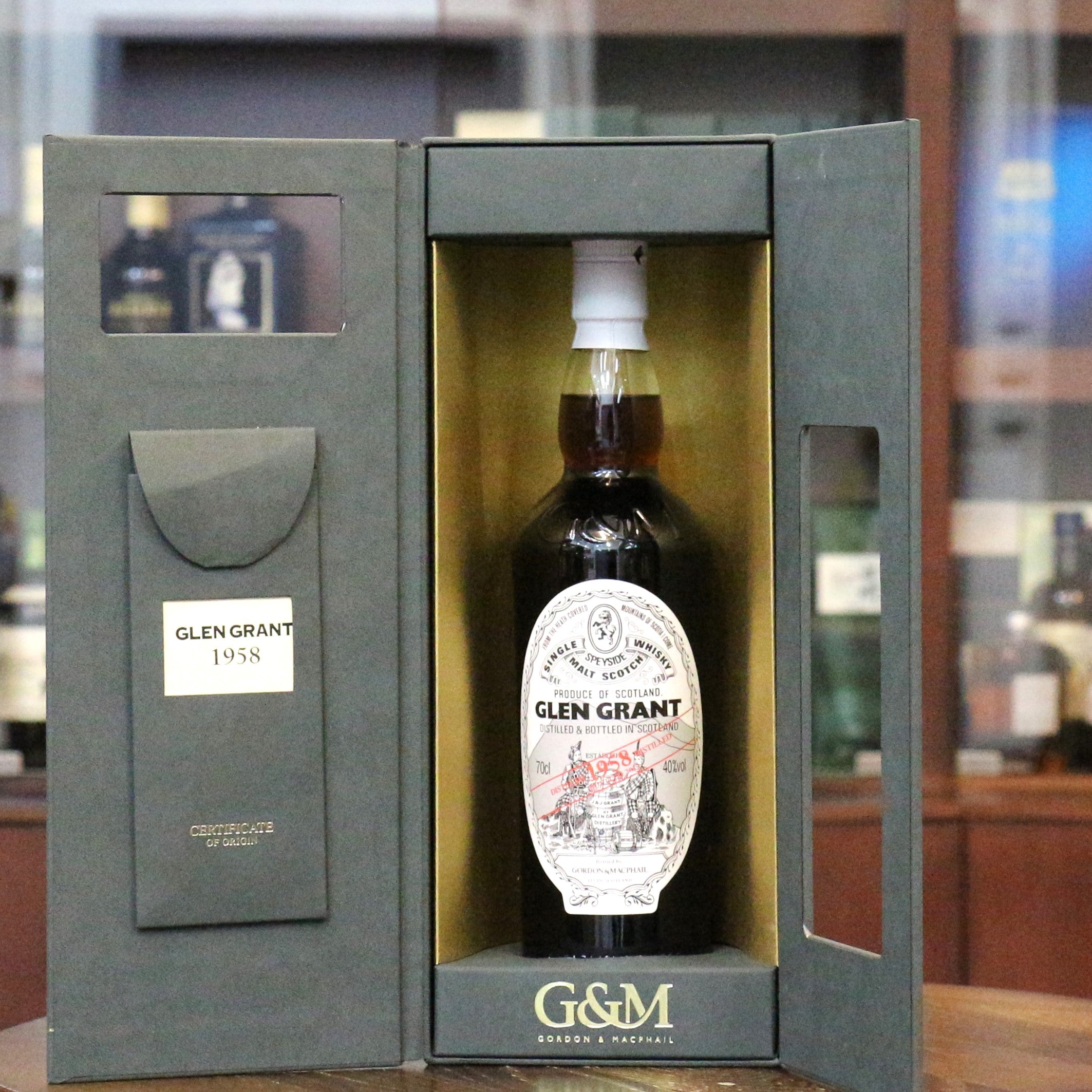 Glen Grant 1958 Gordon & MacPhail Single Malt Scotch Whisky