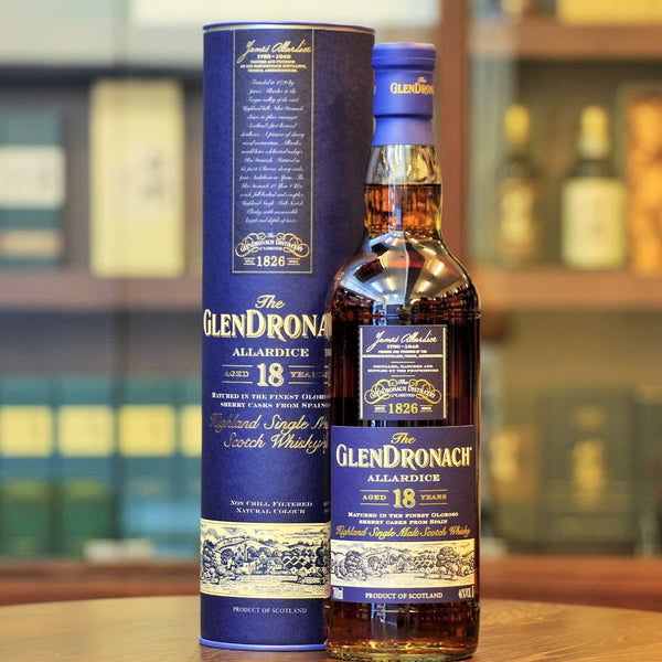 GlenDronach Allardice 18 Years Old "Non-Chill Filtered" Single Malt Scotch Whisky - 1