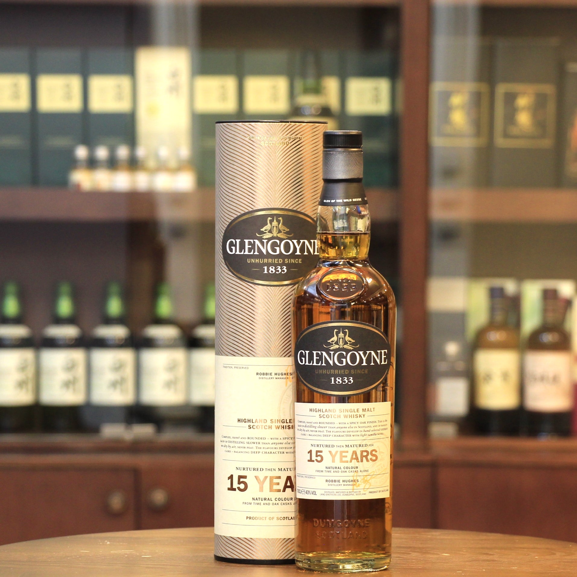 Glengoyne 15 Years Old Highland Single Malt Scotch Whisky