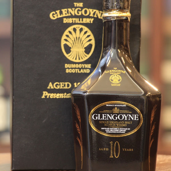 Glengoyne 10 Years Old Presentation Decanter Single Malt Scotch Whisky - 3