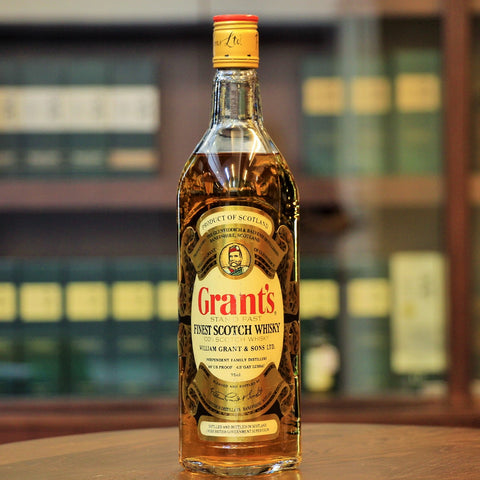 Grant's "Stand Fast" Finest Scotch Blended Whisky (1980s Bottling)